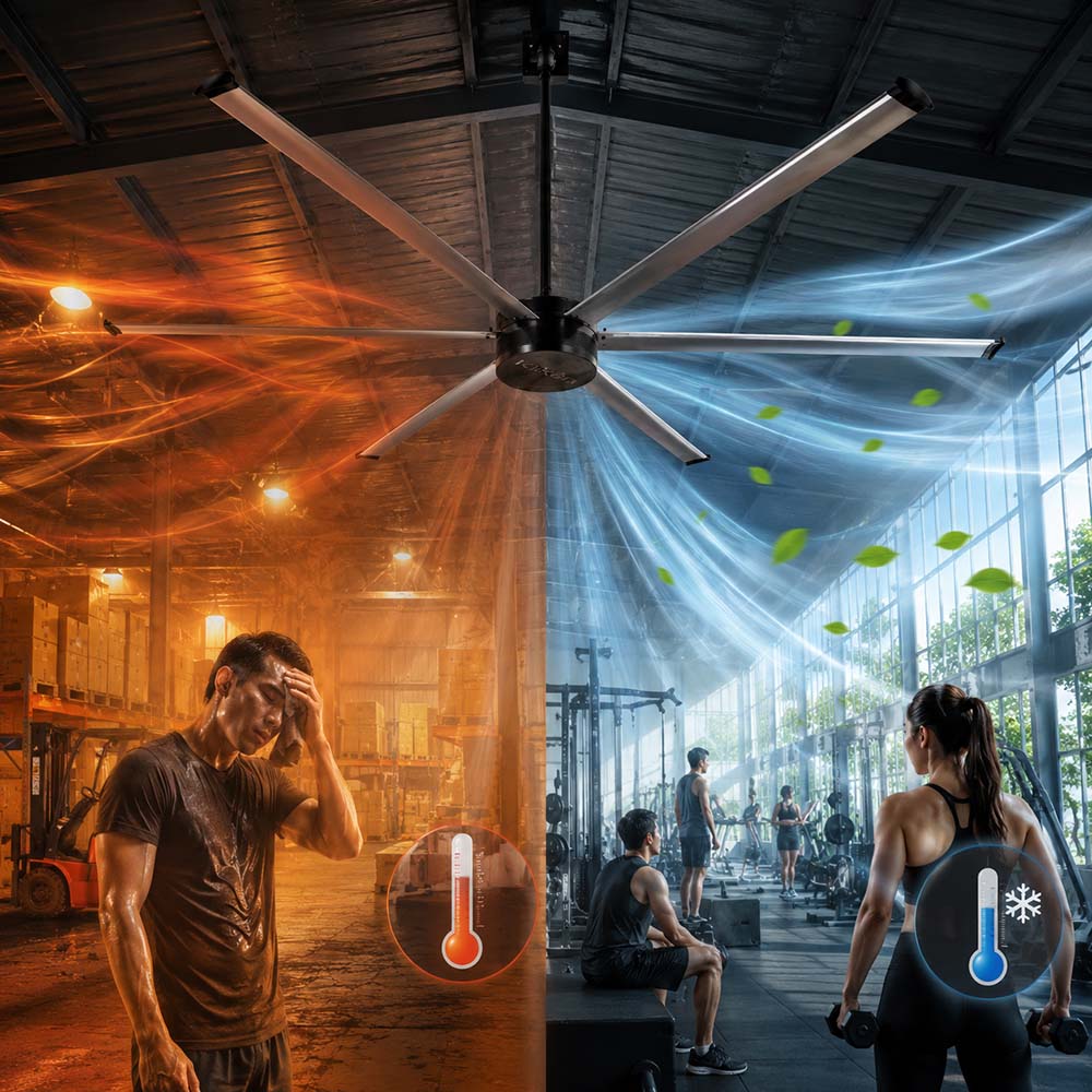 KirKenFan HVLS PMSM Fan